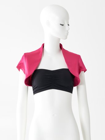 Satin Shrug Jacket fuxia - CFC0074112003B238